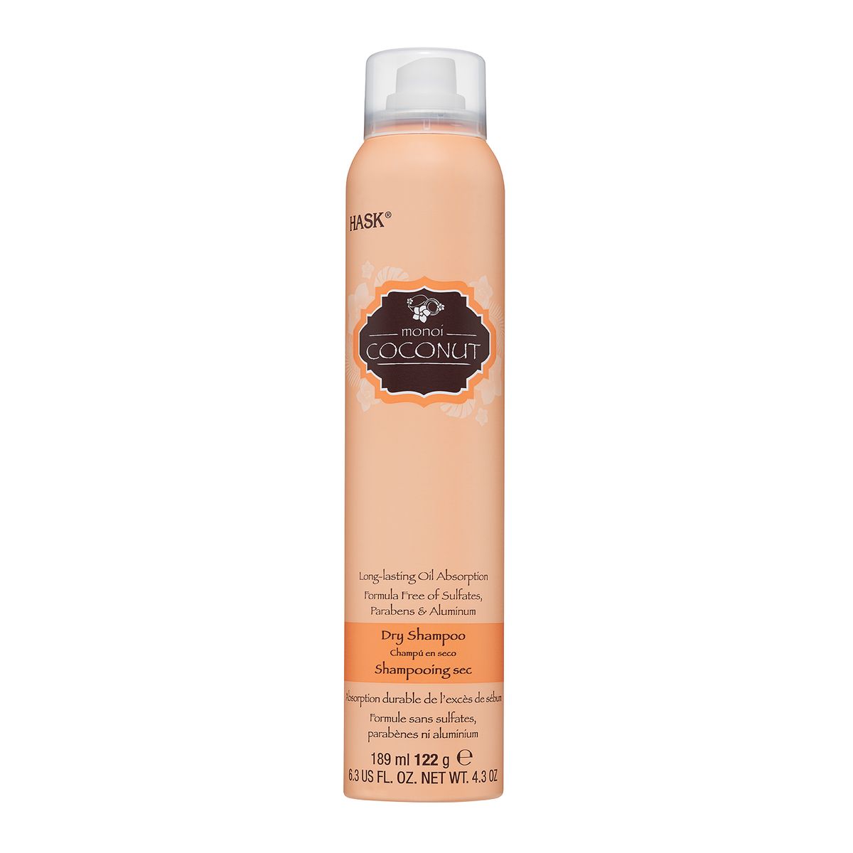 HASK - Shampoo en Seco Hask Charcoal Envase 189 mL