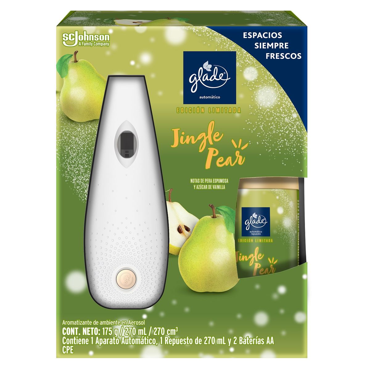 GLADE - Set Ambientador Automático Glade Pera