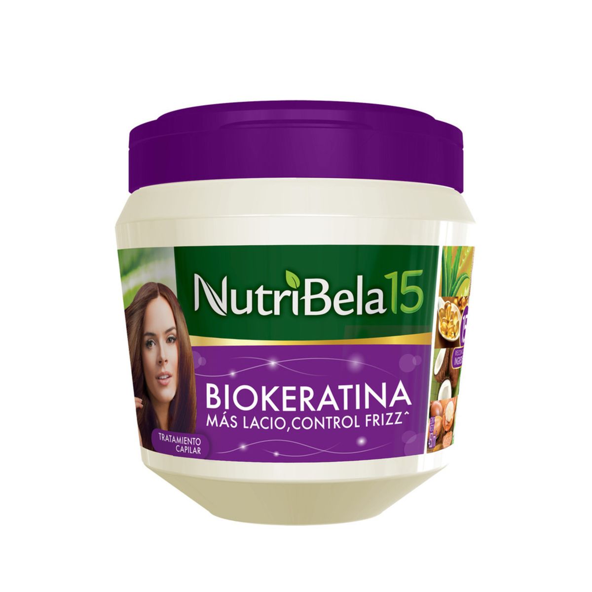 NUTRIBELA - Crema Capilar Nutribela Biokeratina Envase 450 mL
