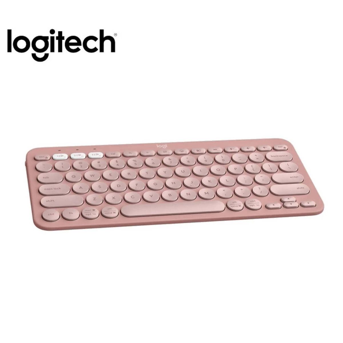 LOGITECH - Teclado Logitech Pebble 2 K380S Bt Rosa