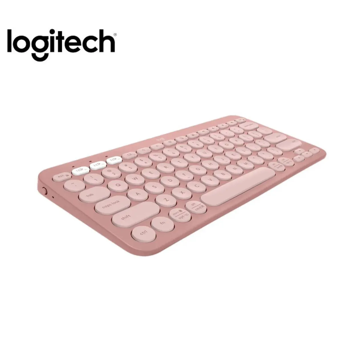 LOGITECH - Teclado Logitech Pebble 2 K380S Bt Rosa
