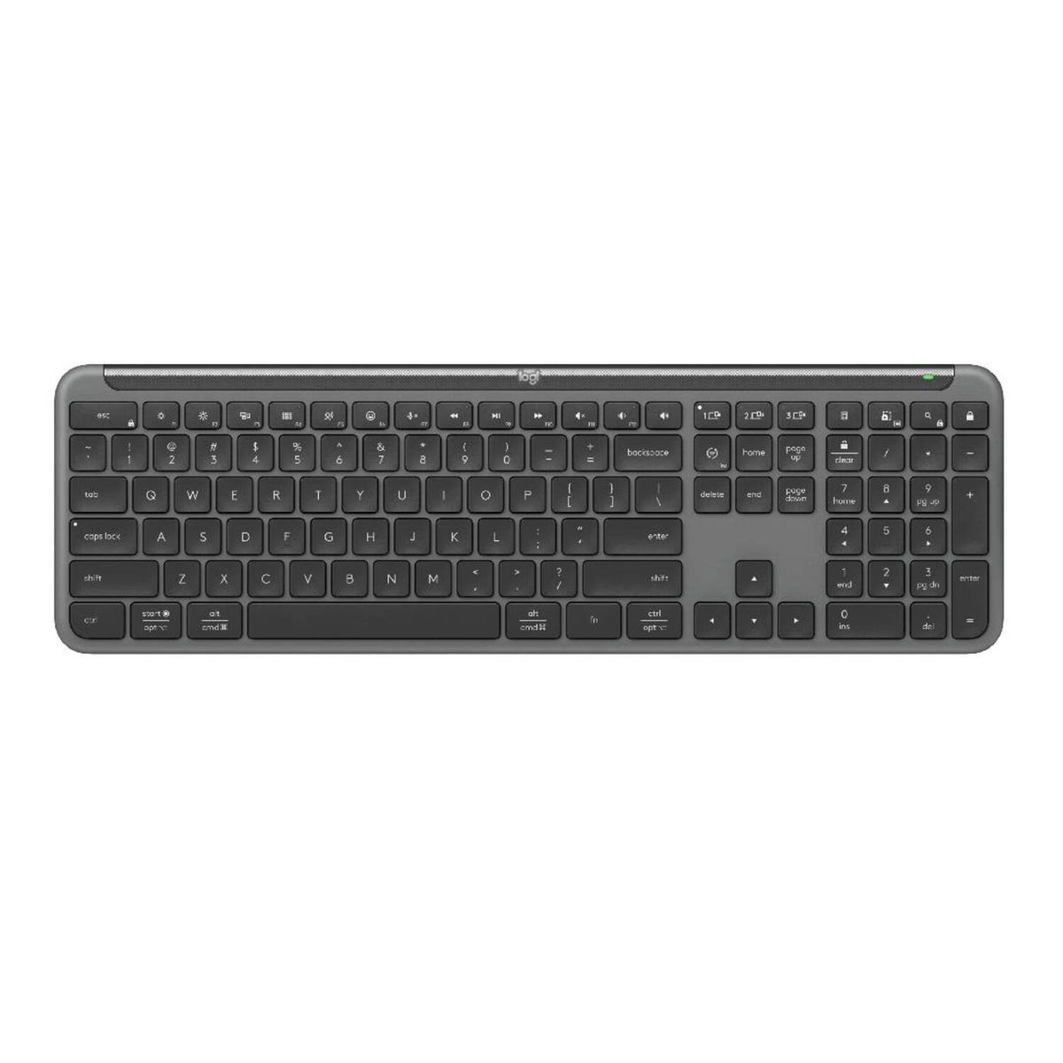 LOGITECH - Teclado Logitech Slim Silent K950 Bt Negro