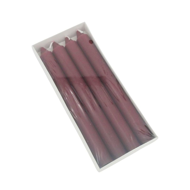 Casa Joven - Pack X 4 Velas Largas Berry