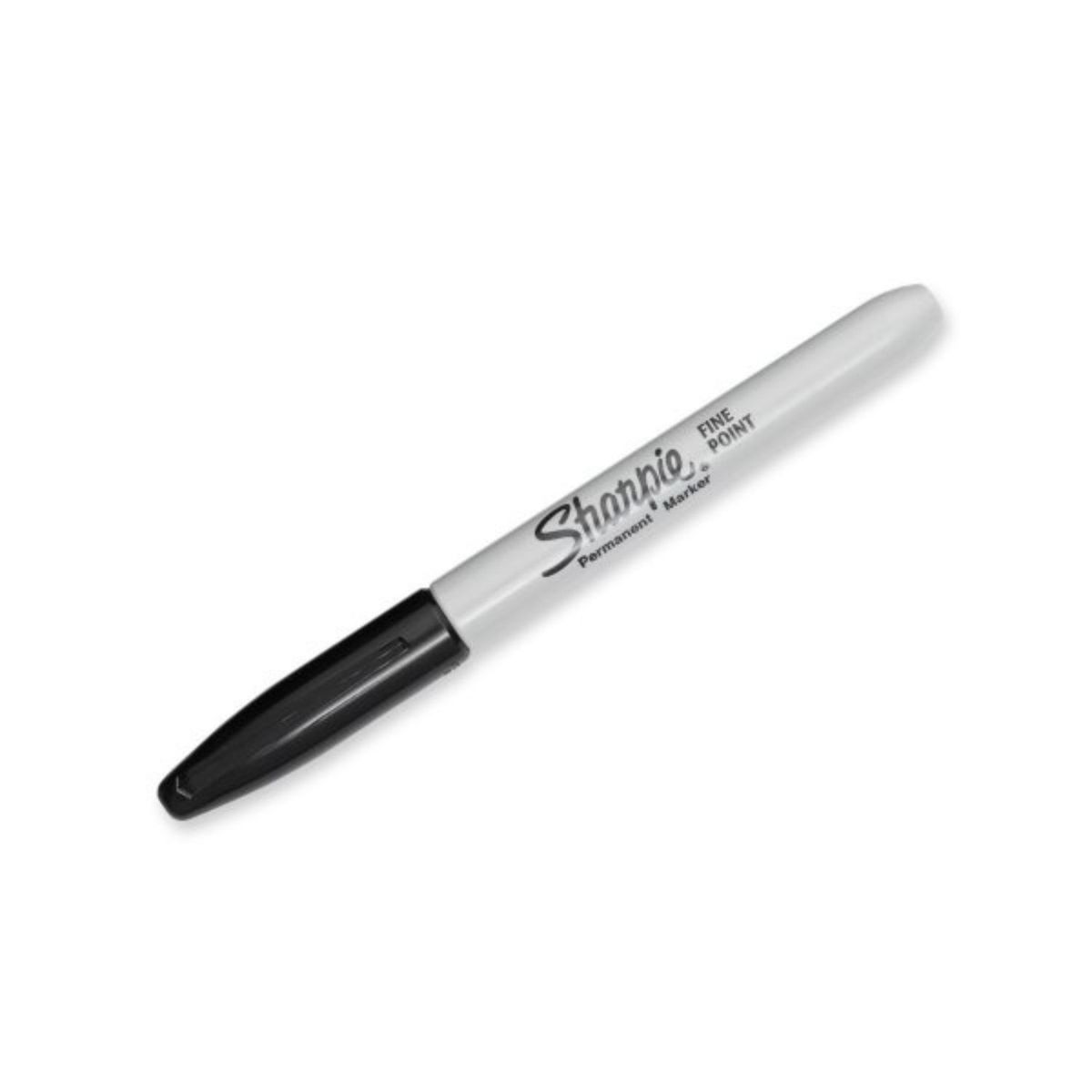 SHARPIE - Marcadores Sharpie Permanentes Negro 4 Und