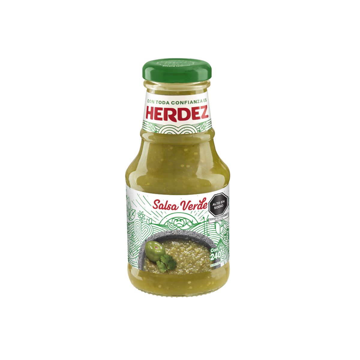 HERDEZ - Salsa Verde Herdez Envase 240 g