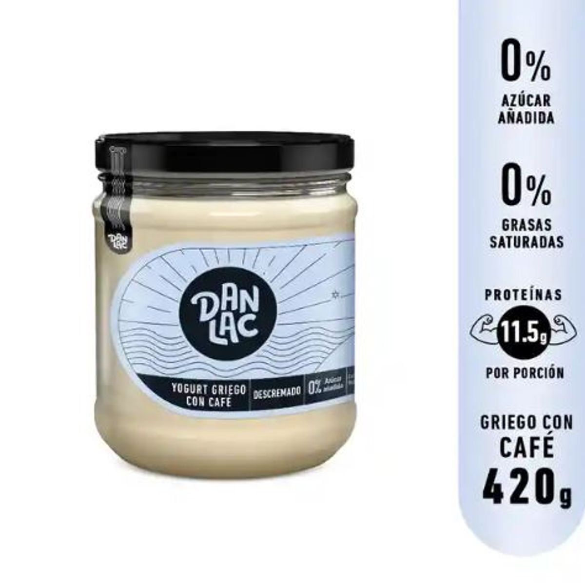 DANLAC - Yogurt Griego Danlac Café Envase 420 g