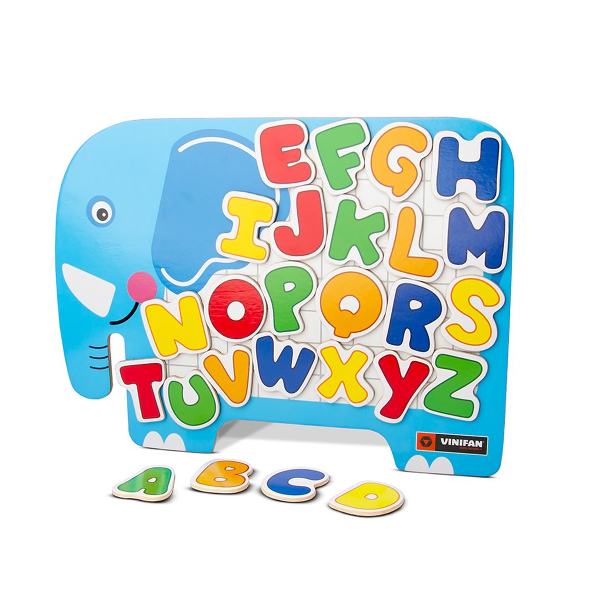 VINIFAN - Juego Didáctico Vinifan Pizarra Abecedario 26 Piezas
