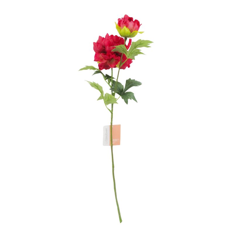 - Flor Artificial Roja 63Cm
