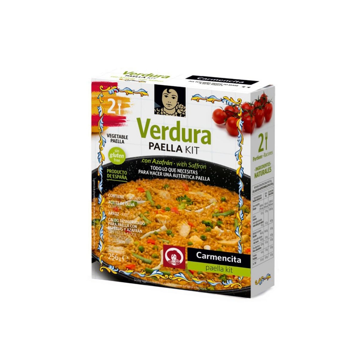 CARMENCITA - Kit para Paella Carmencita Verdura Caja 266 g