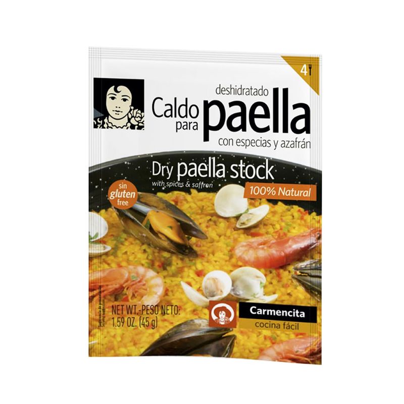 CARMENCITA - Caldo Deshidratado Carmencita Mariscos Bolsa 50 g