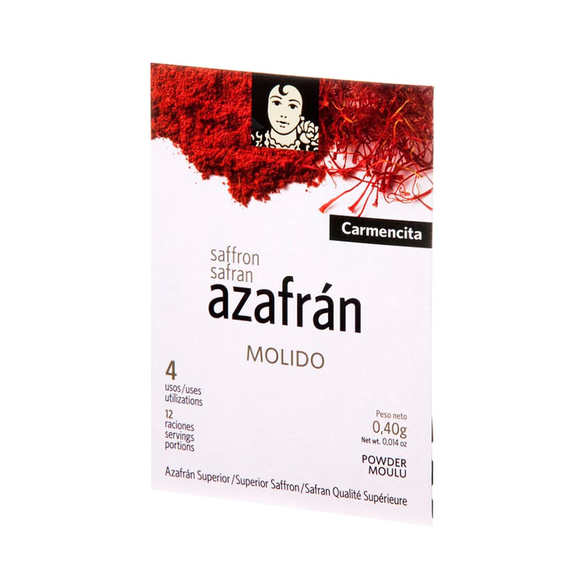 CARMENCITA - Azafrán Molido Carmencita Caja 0.4 g