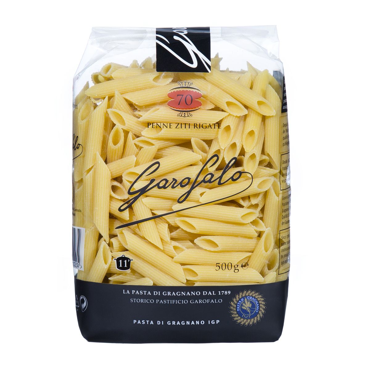 GAROFALO - Pasta Penne Ziti Rigate Garofalo Empaque 500 g