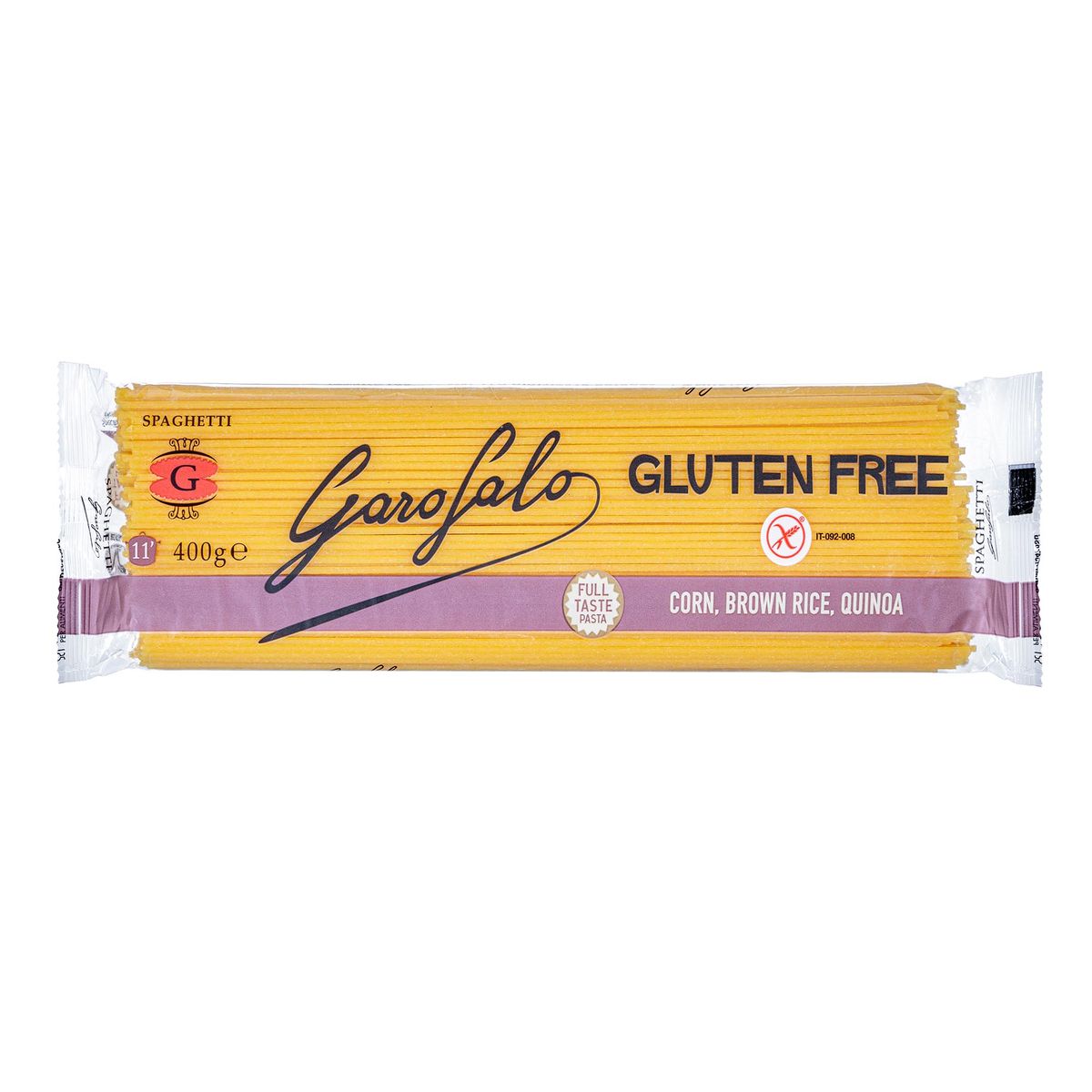 GAROFALO - Pasta Spaghetti Gluten Free Garofalo Empaque 400 g