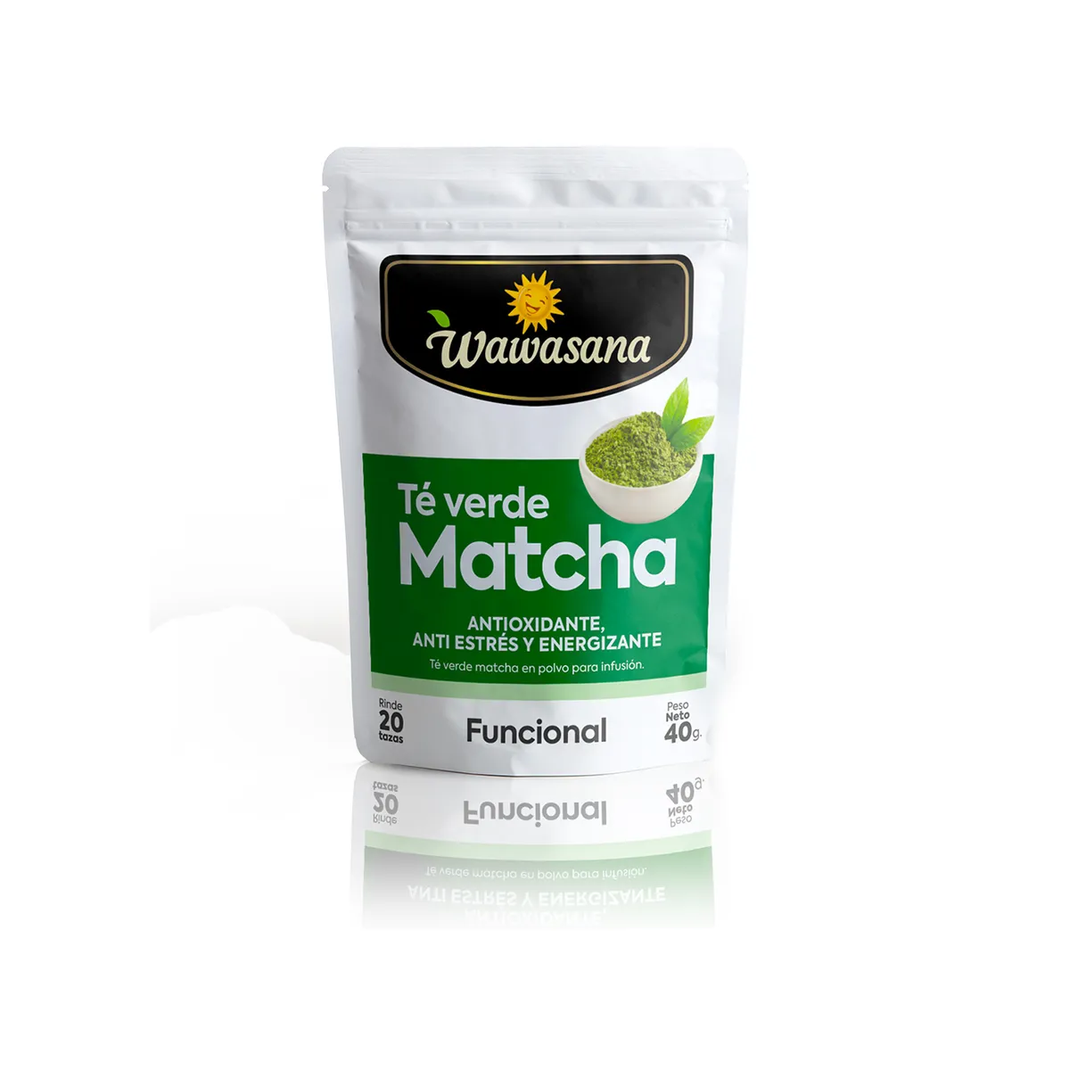 WAWASANA - Té Matcha Wawasana Doypack 40 g