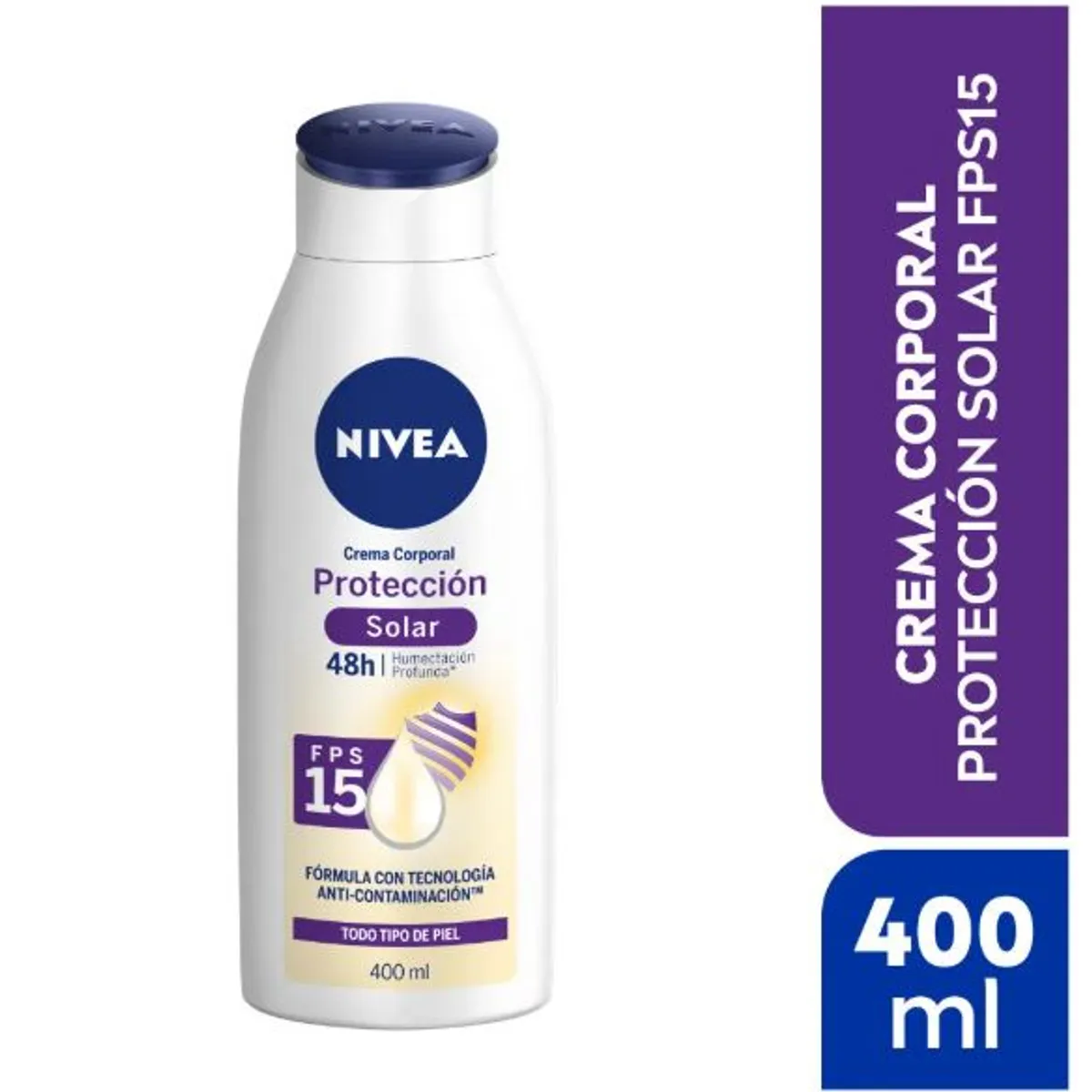 NIVEA - Loción Corporal Nivea UV Envase 400 mL