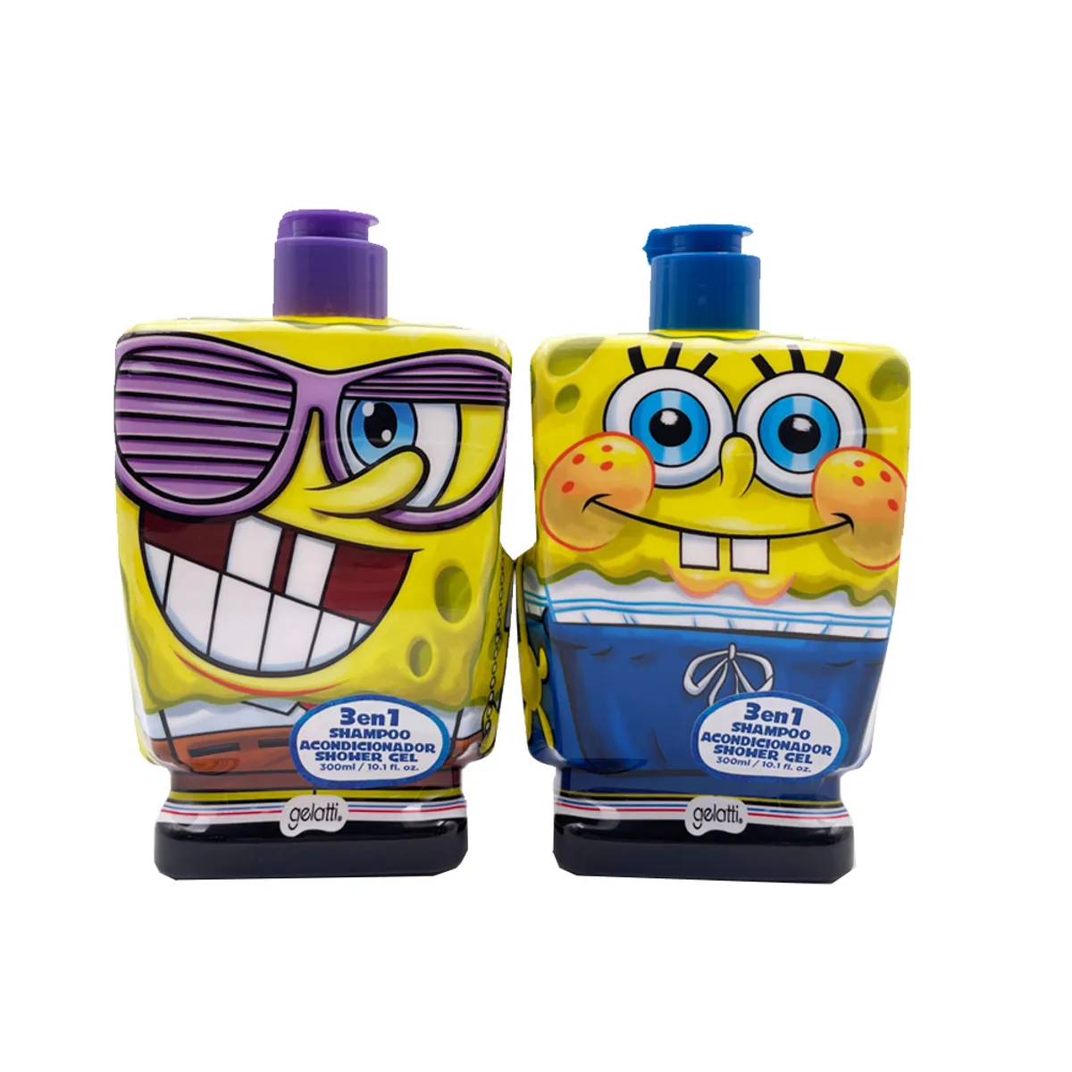GELATTI - Shampoo 3 en 1 Gelatti Bob Esponja Envase 300 mL
