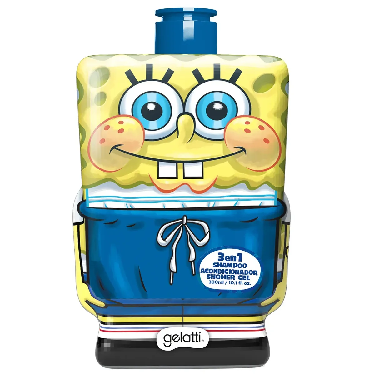 GELATTI - Shampoo 3 en 1 Gelatti Bob Esponja Envase 300 mL