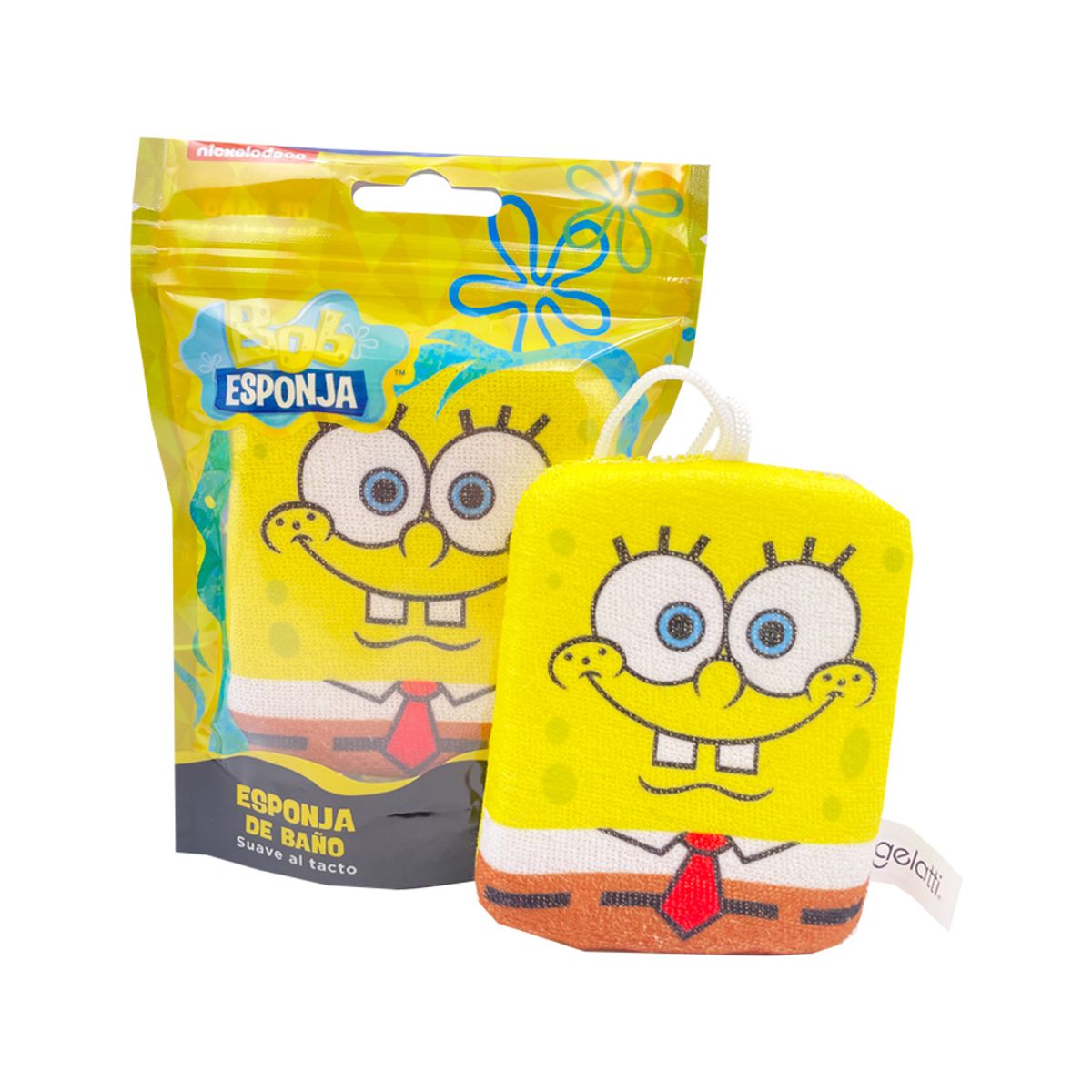 GELATTI - Esponja de Baño Bob Esponja