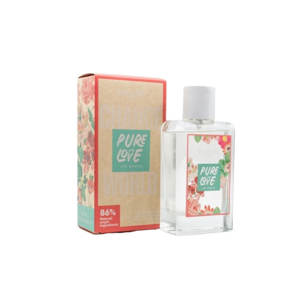 BEAUTIK - Colonia Beautik Pure Love For Women Envase 100 mL