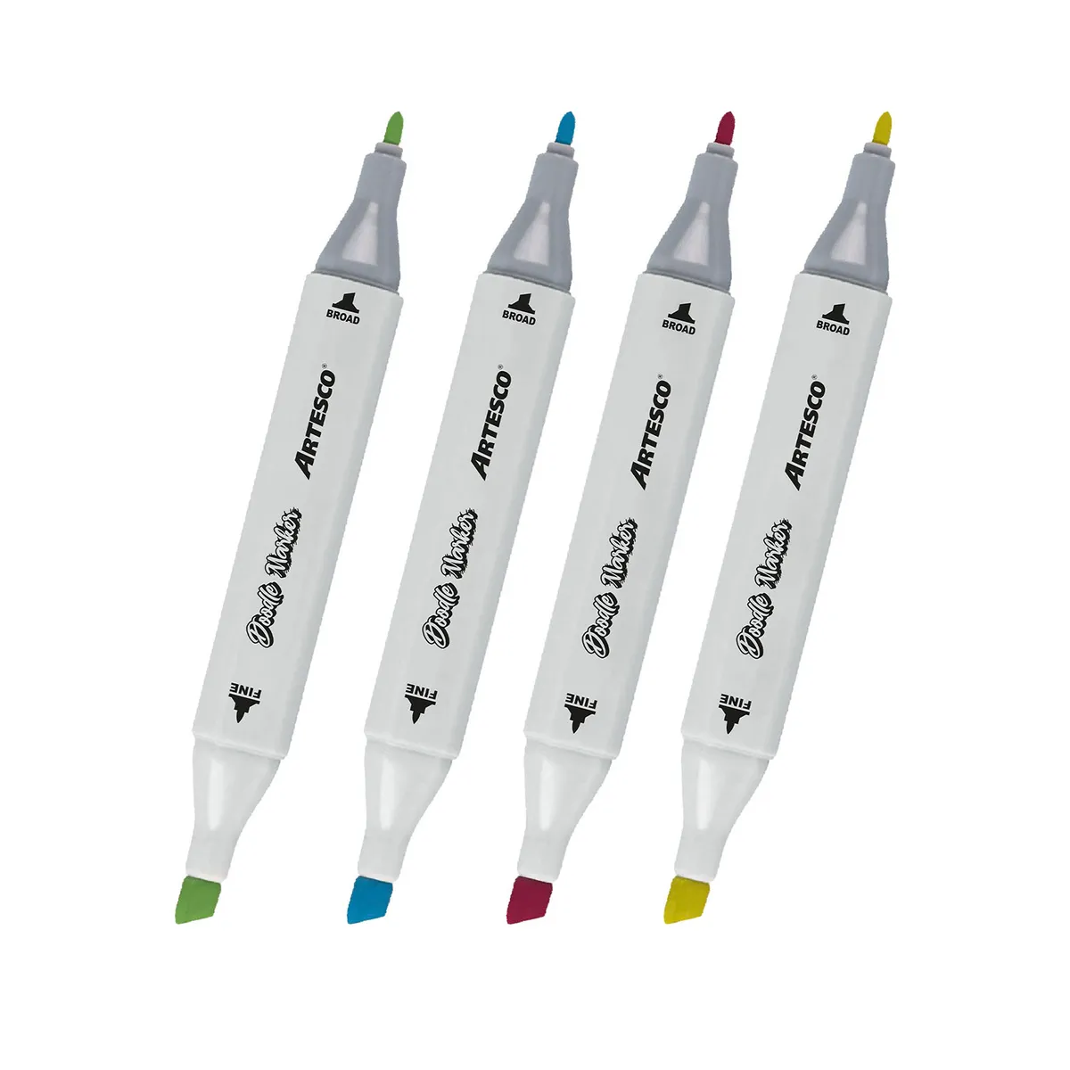 ARTESCO - Marcadores Artesco Doble Punta Doodle Empaque 12 Und