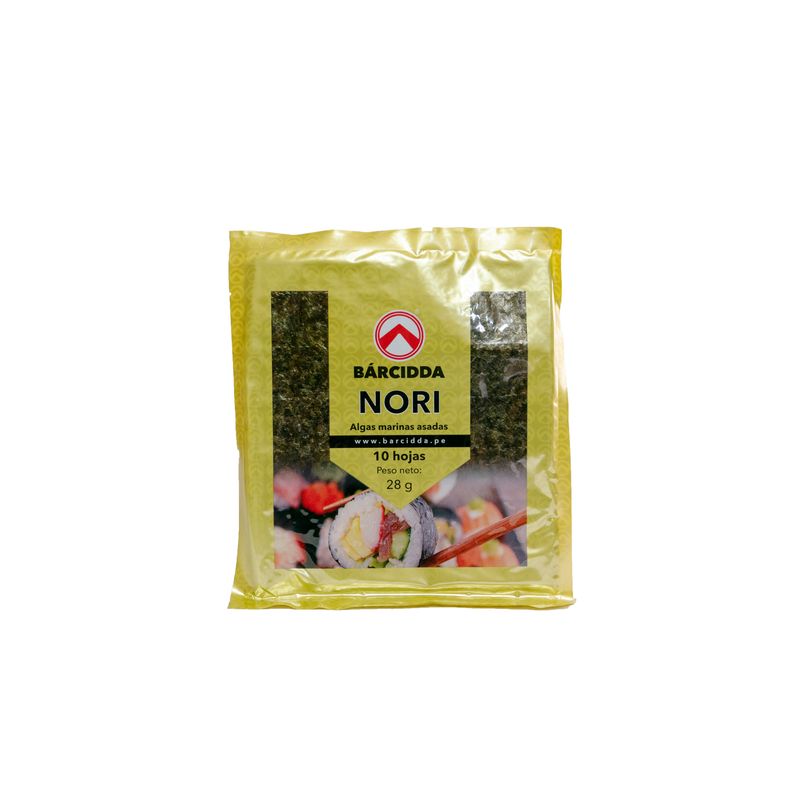 BARCIDDA - Algas Nori Barcidda Bolsa 10 Und