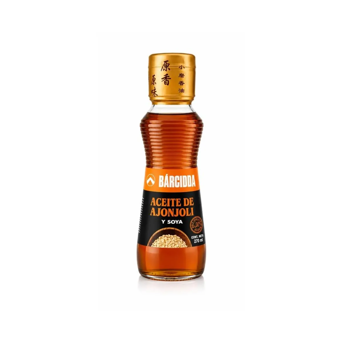 BARCIDDA - Aceite de Ajonjolí y Soya Barcidda Botella 270 mL