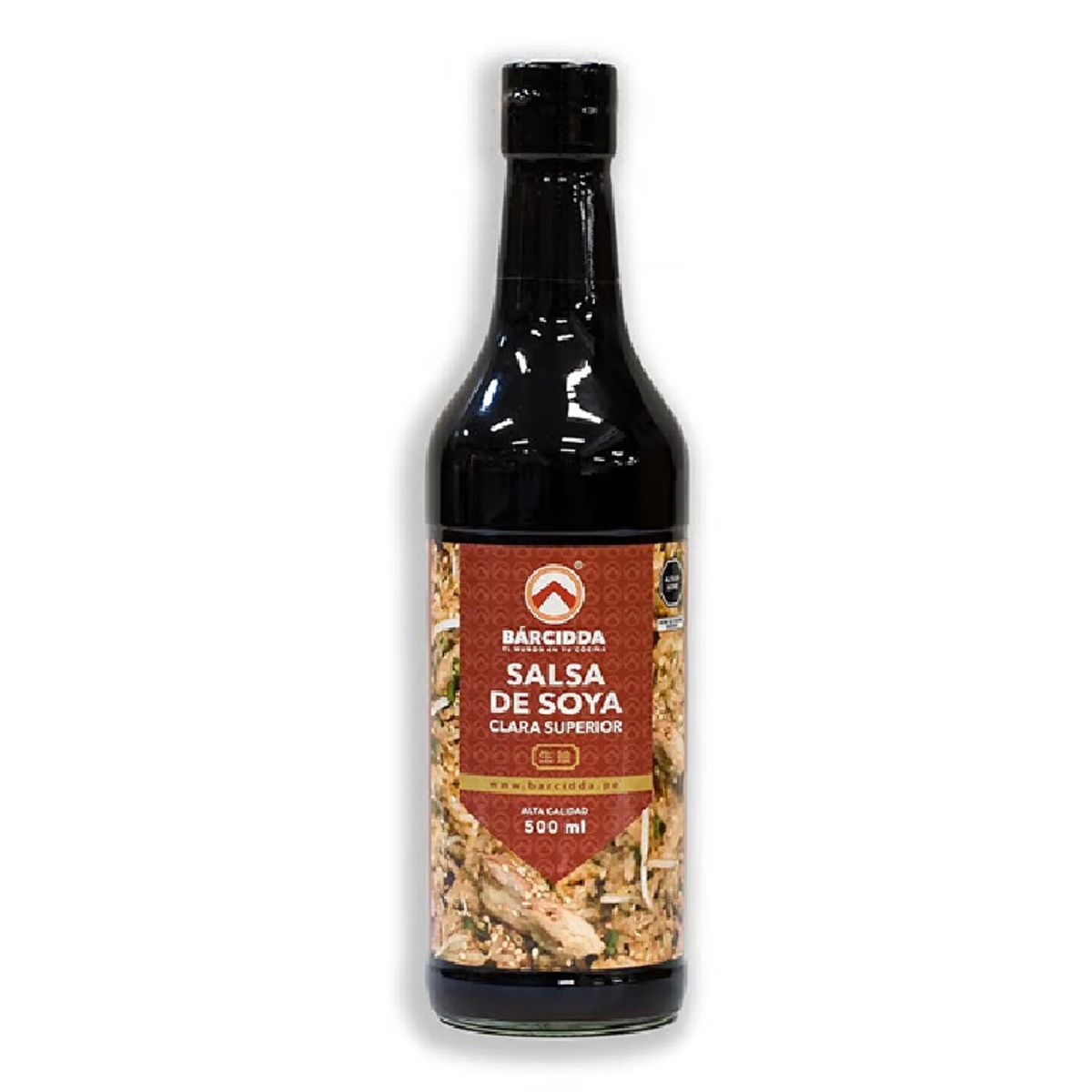 BARCIDDA - Salsa de Soya Clara Barcidda Botella 500 mL