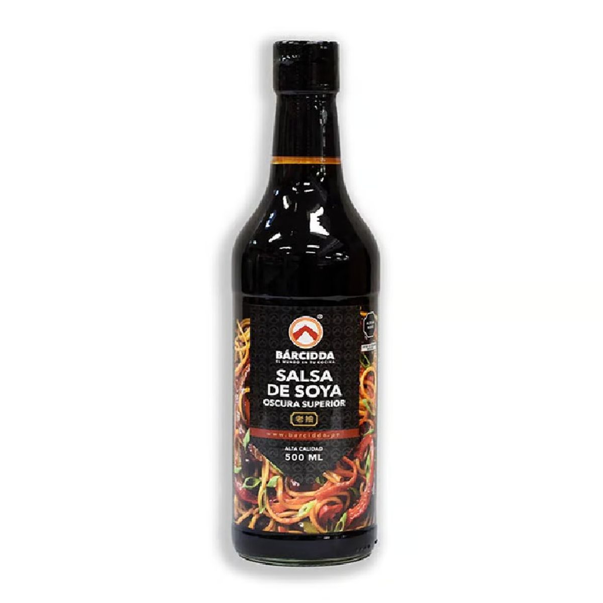 BARCIDDA - Salsa de Soya Oscura Barcidda Botella 500 mL