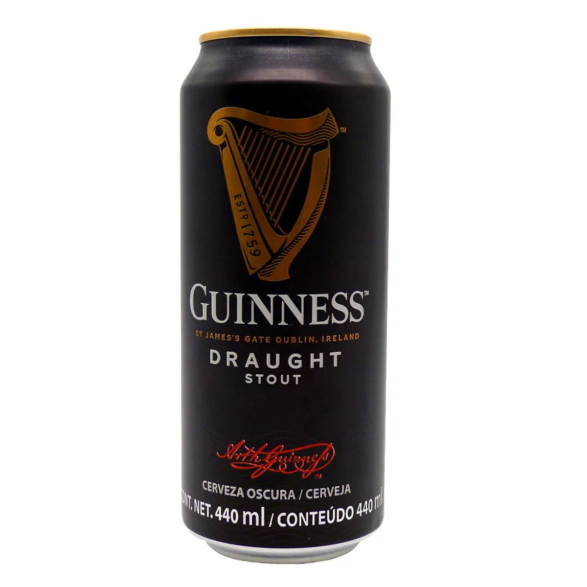  - Cerveza Guinness Draught Lata 440 mL
