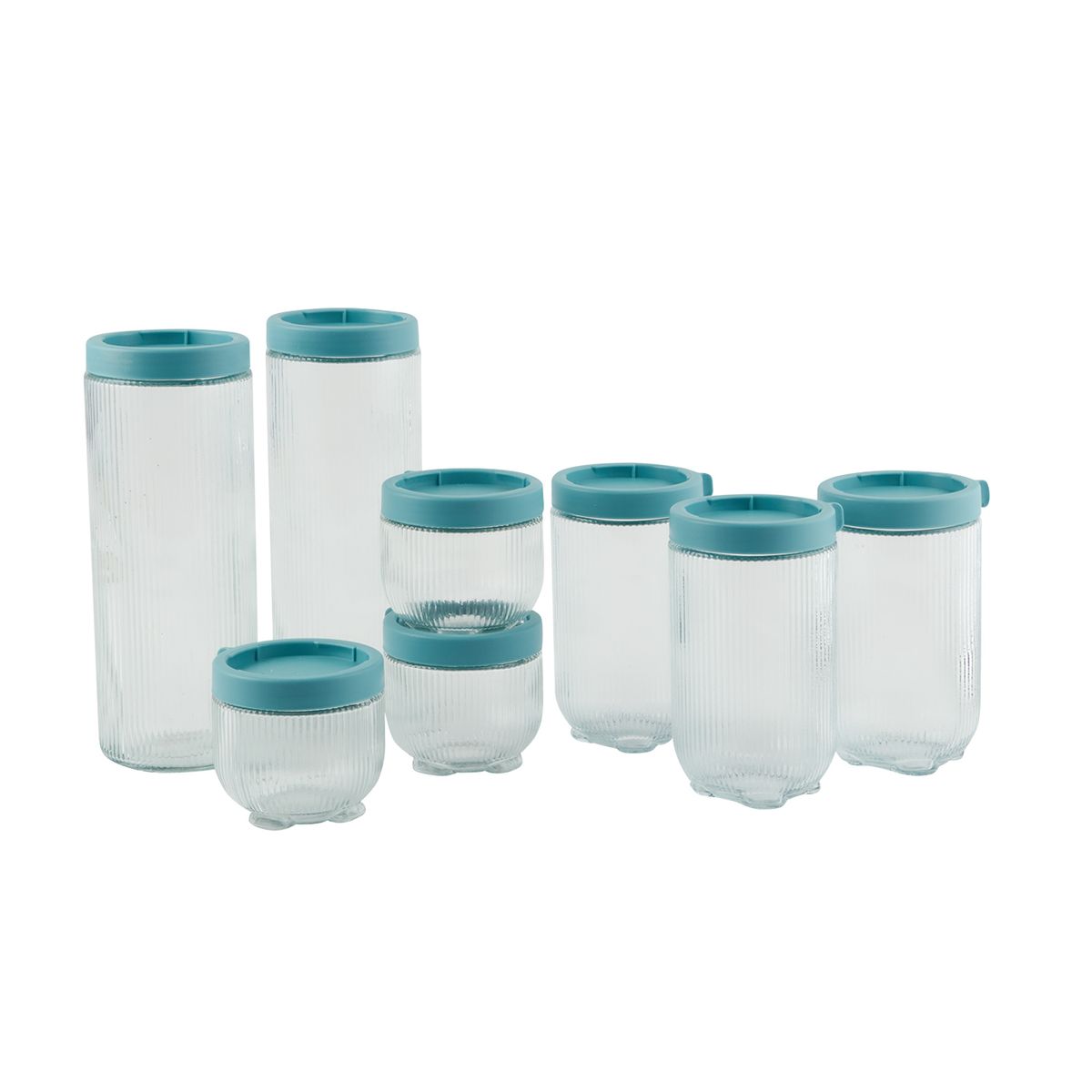 Casa Joven - Pack Especial 16 Piezas Canister Vidrio