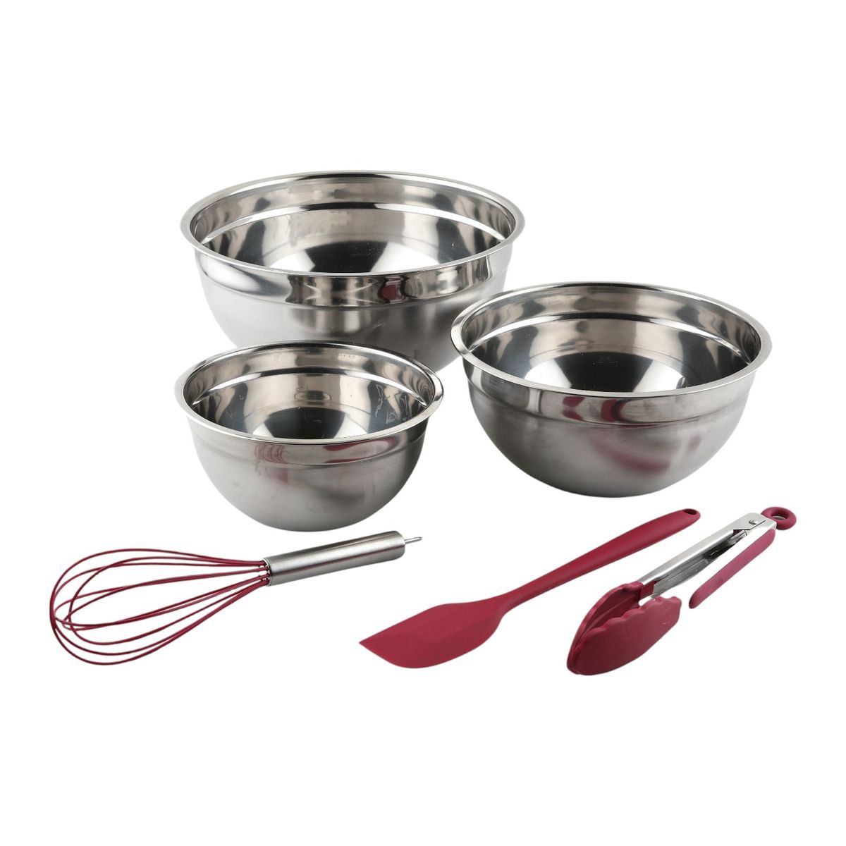 CASA JOVEN - Pack Especial 6 Piezas 3 Utensilios +3 Bowls