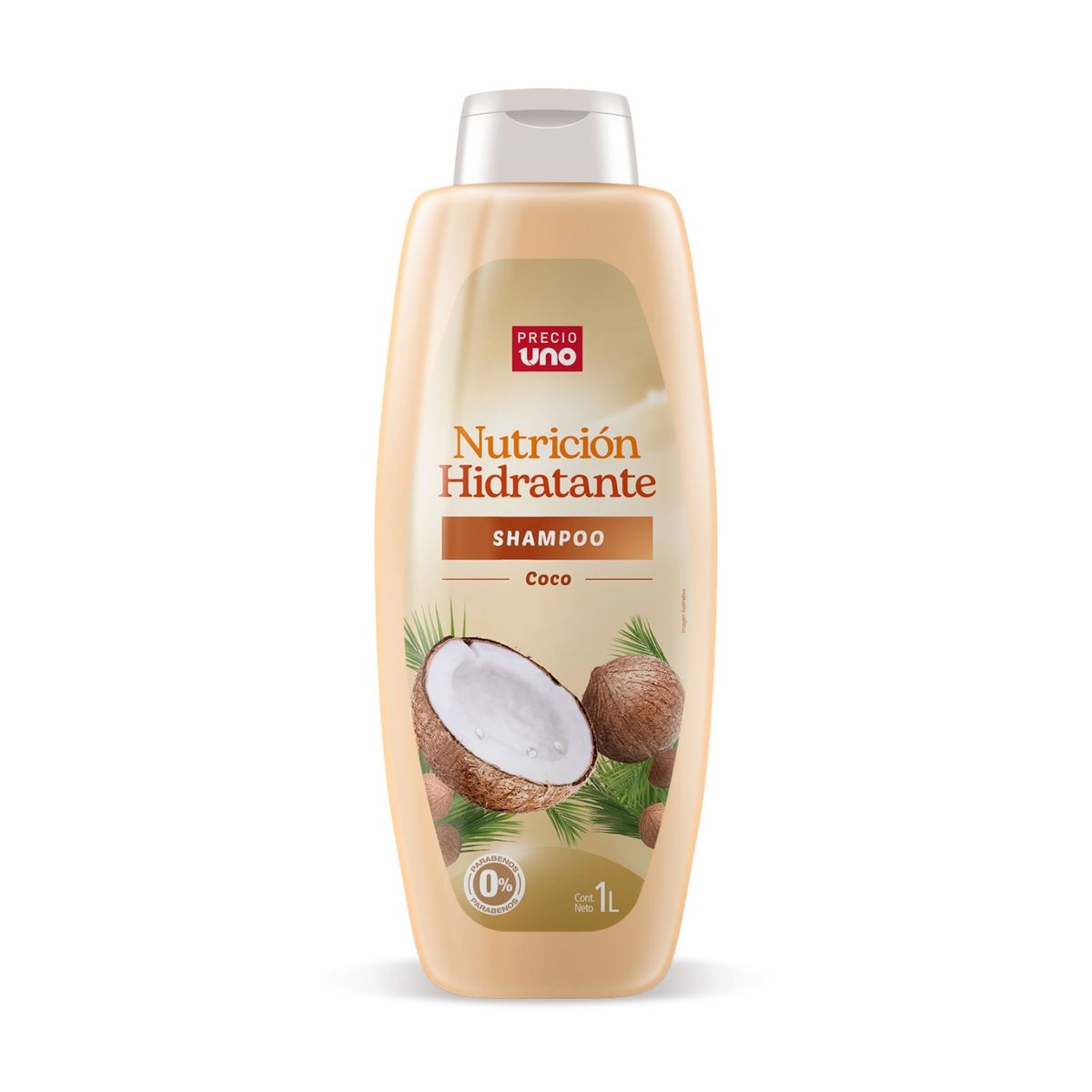 PRECIO UNO - Shampoo Precio Uno Coco Botella 1 L