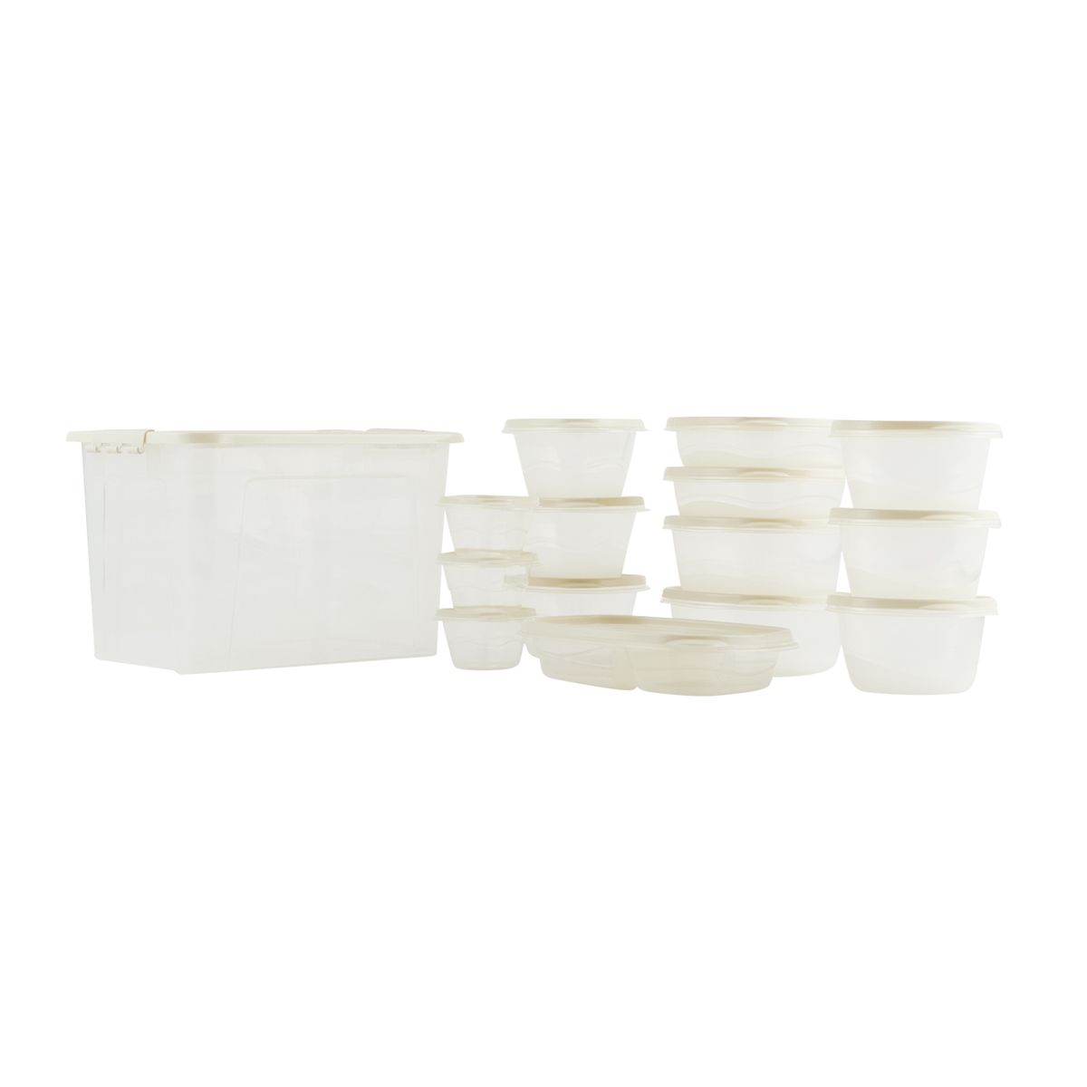 Casa Joven - Set Contenedores Plástico 50 Piezas