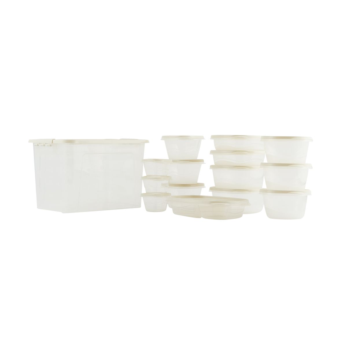 Casa Joven - Set Contenedores Plástico 50 Piezas