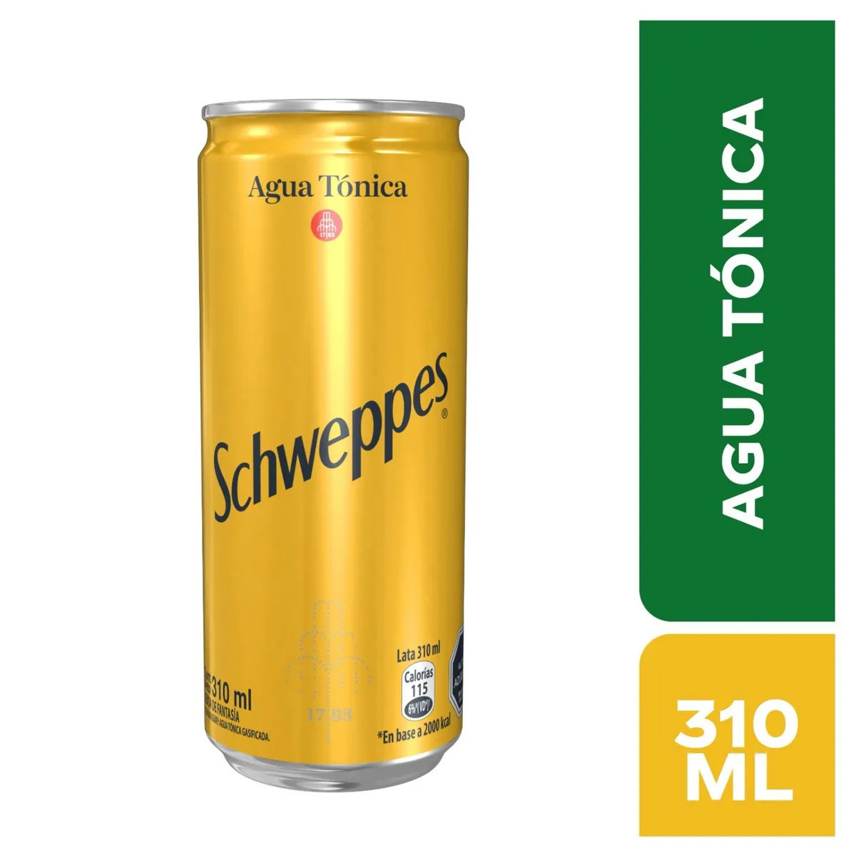 SCHWEPPES - Ginger Ale Schweppes Lata 310 mL