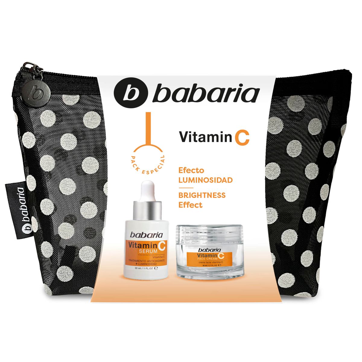 BABARIA - Neceser Babaria Vitamina C Sérum 30 mL + Crema 50 mL