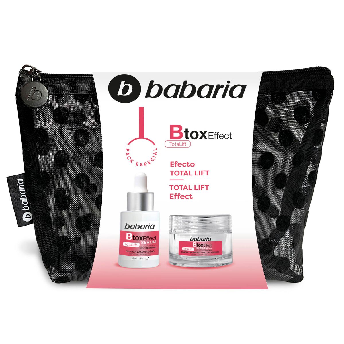BABARIA - Set Neceser Babaria Botox Serum 30 mL + Crema 50 mL