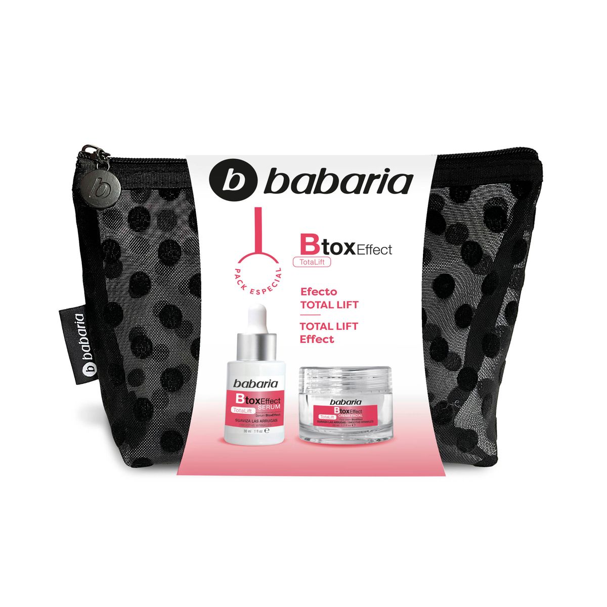 BABARIA - Set Neceser Babaria Botox Serum 30 mL + Crema 50 mL
