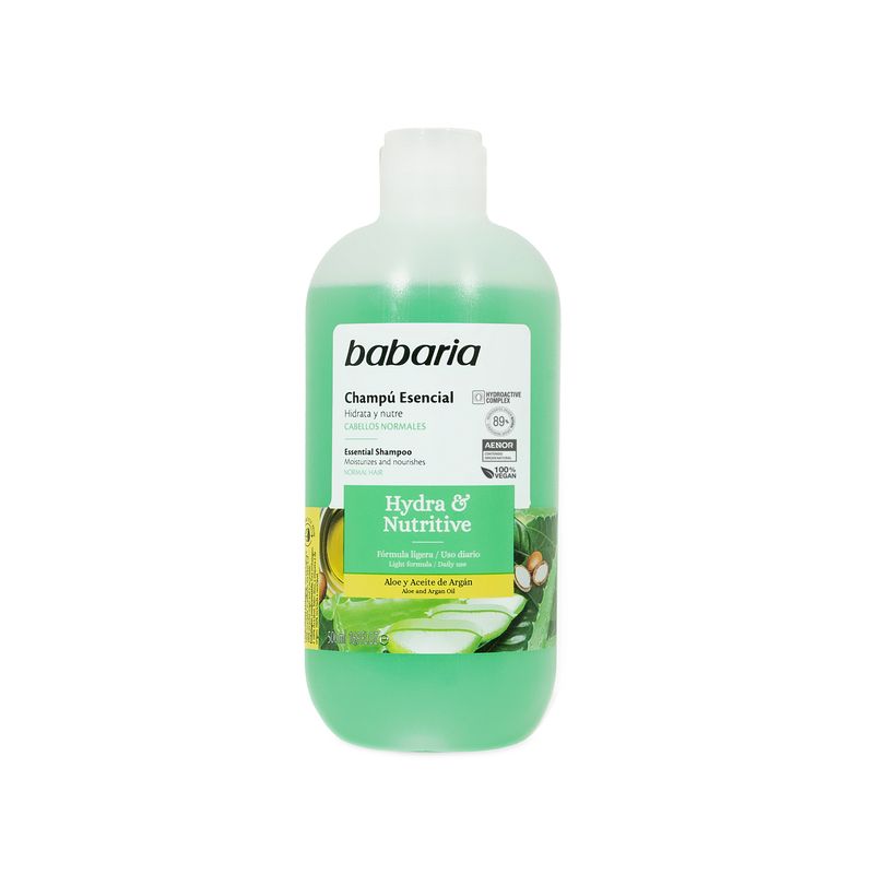BABARIA - Shampoo Babaria Esencial Hydra & Nutrit  Frasco 500 mL
