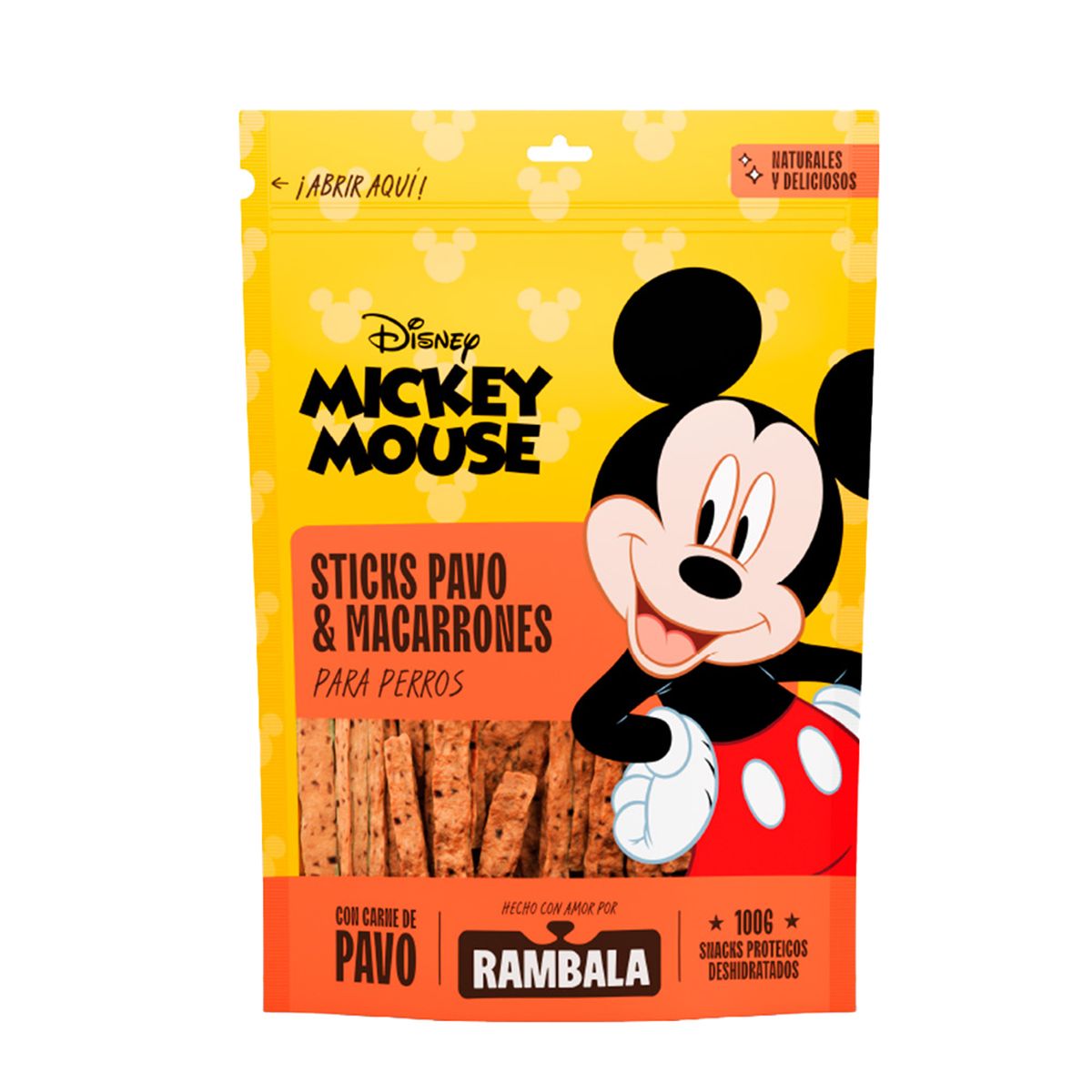 RAMBALA - Sticks de Pavo y Macarrones Rambala Doypack 100 g