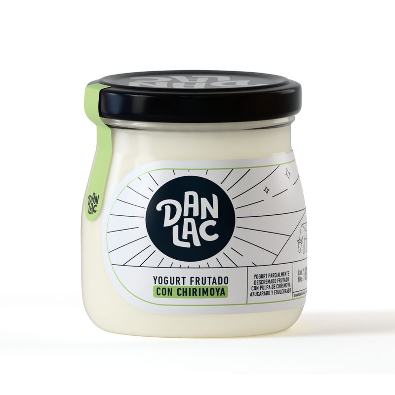 DANLAC - Yogurt Frutado Danlac Chirimoya Envase 160 g
