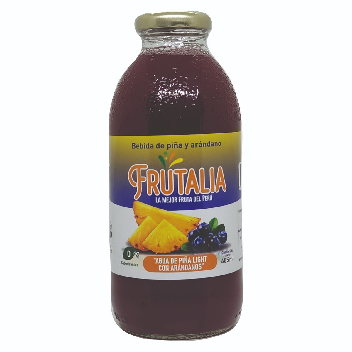 TOTTUS - Agua De Piña Light Con Arándano x 485 mL