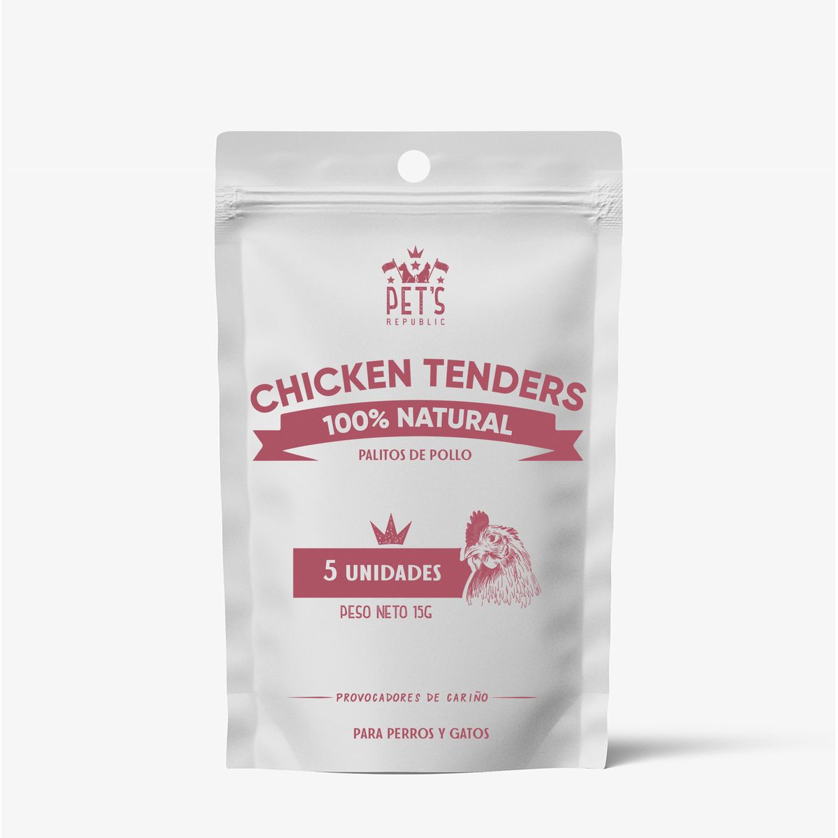 PETS REPUBLIC - PETS REPUBLIC CHICKEN TENDERS X 15 G