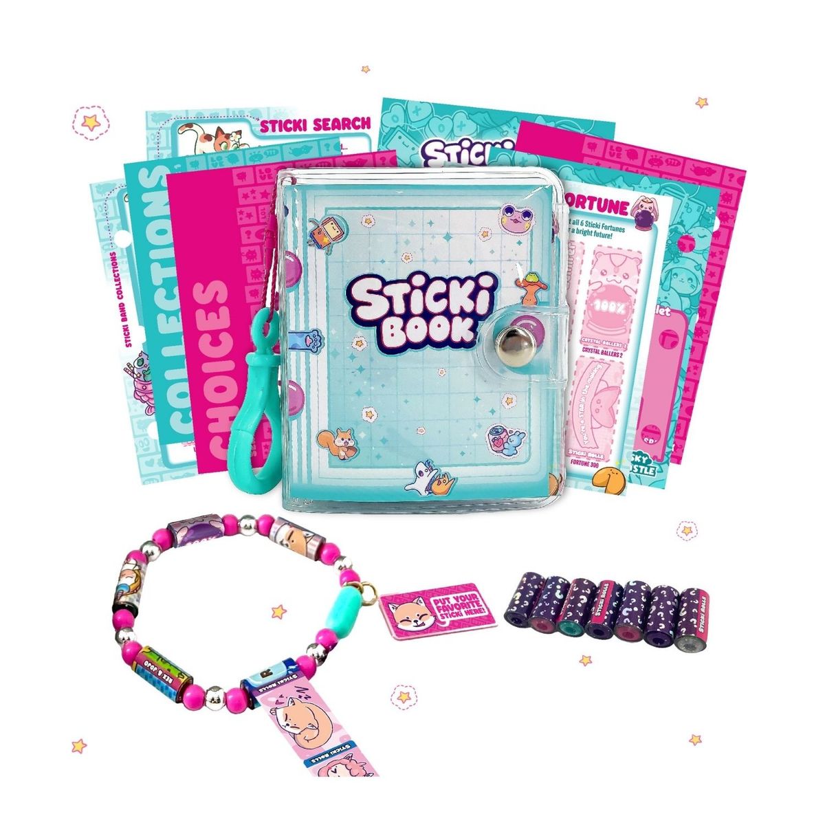 STICKI ROLLS - Sticki Rolls Set 1 Brazalete y Libro