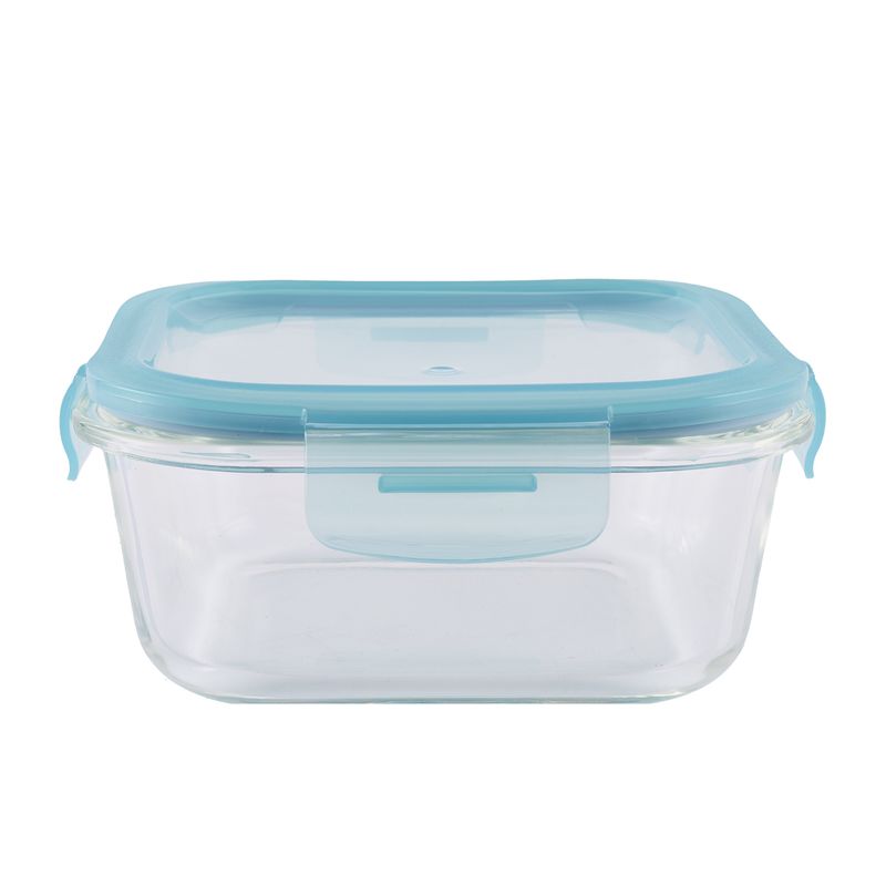 Casa Joven - Hermético Vidrio Cuadrado Cielo 800 mL