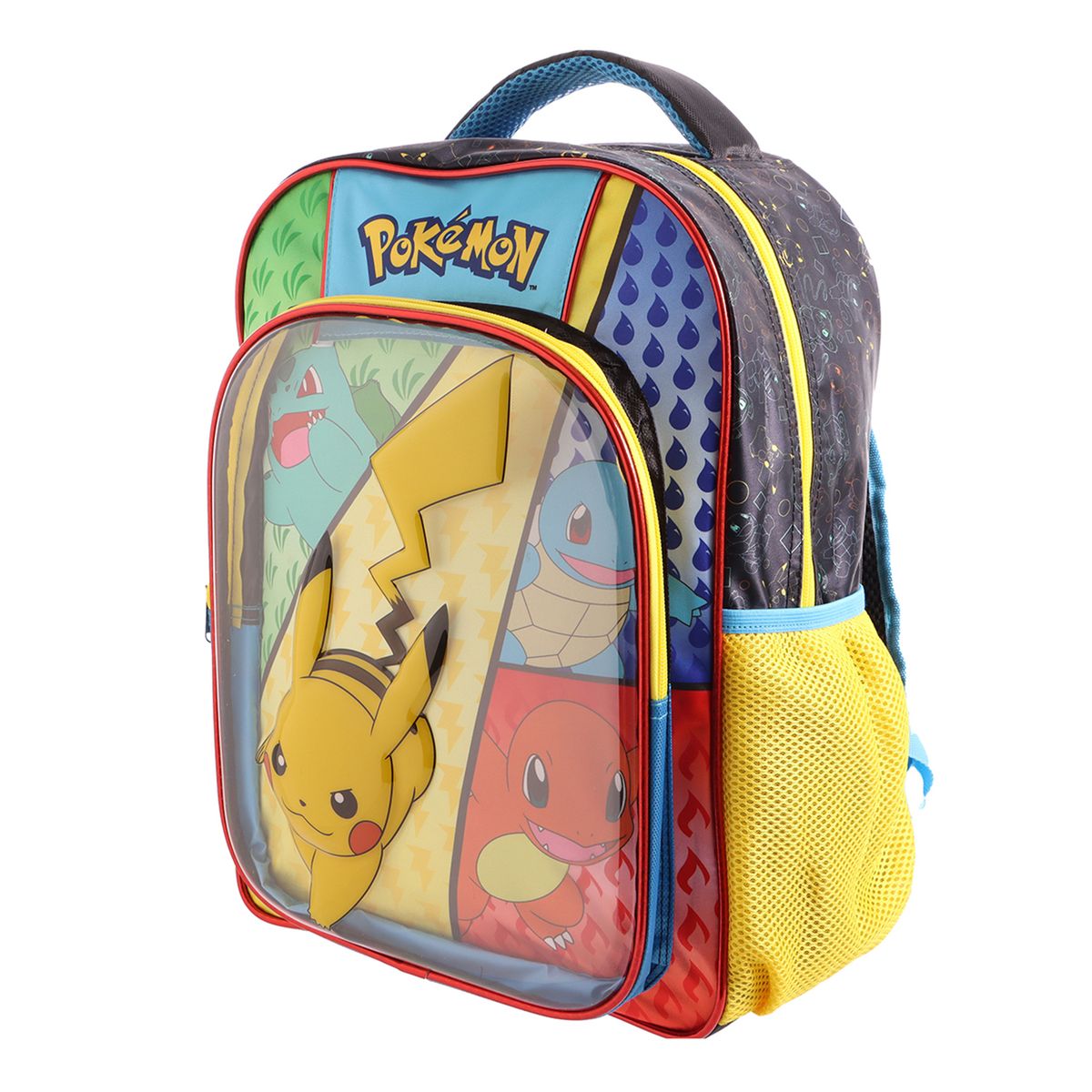 POKEMON - Mochila Pikachu y Pokémones