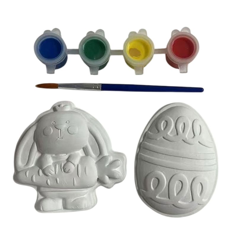 SEW STAR - Set Pascua Hoja de Yeso 2 Pzas