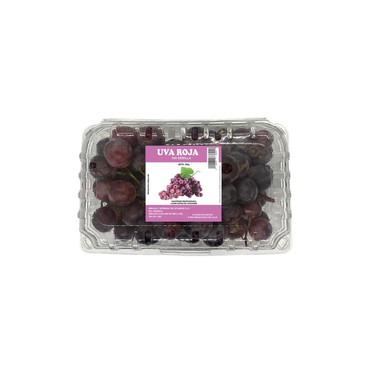 TOTTUS - Uva Roja Sin Semilla x 800 g