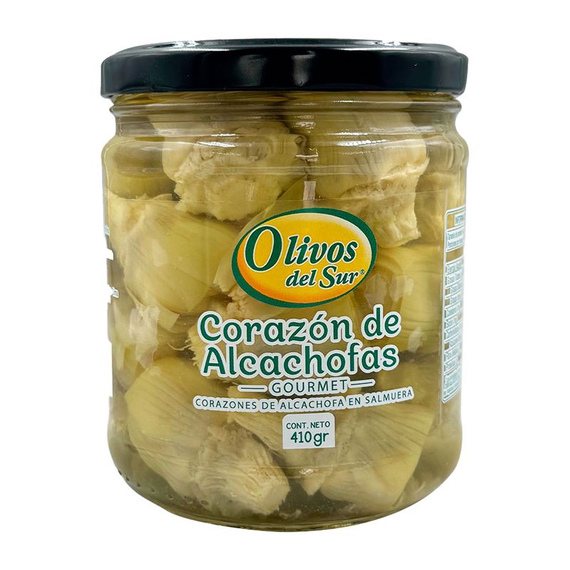 OLIVOS DEL SUR - Corazón Alcachofas En Salmuera Olivos Del Sur Frasco x 410 g