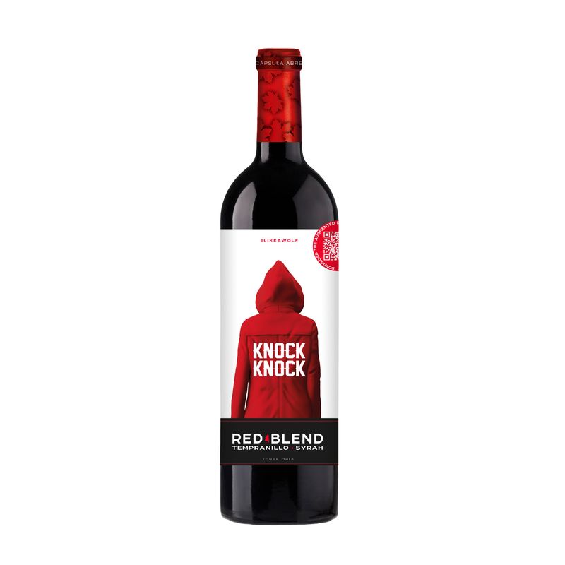 KNOCK KNOCK - Vino Tinto Knock Knock Red Blend Botella 750 mL